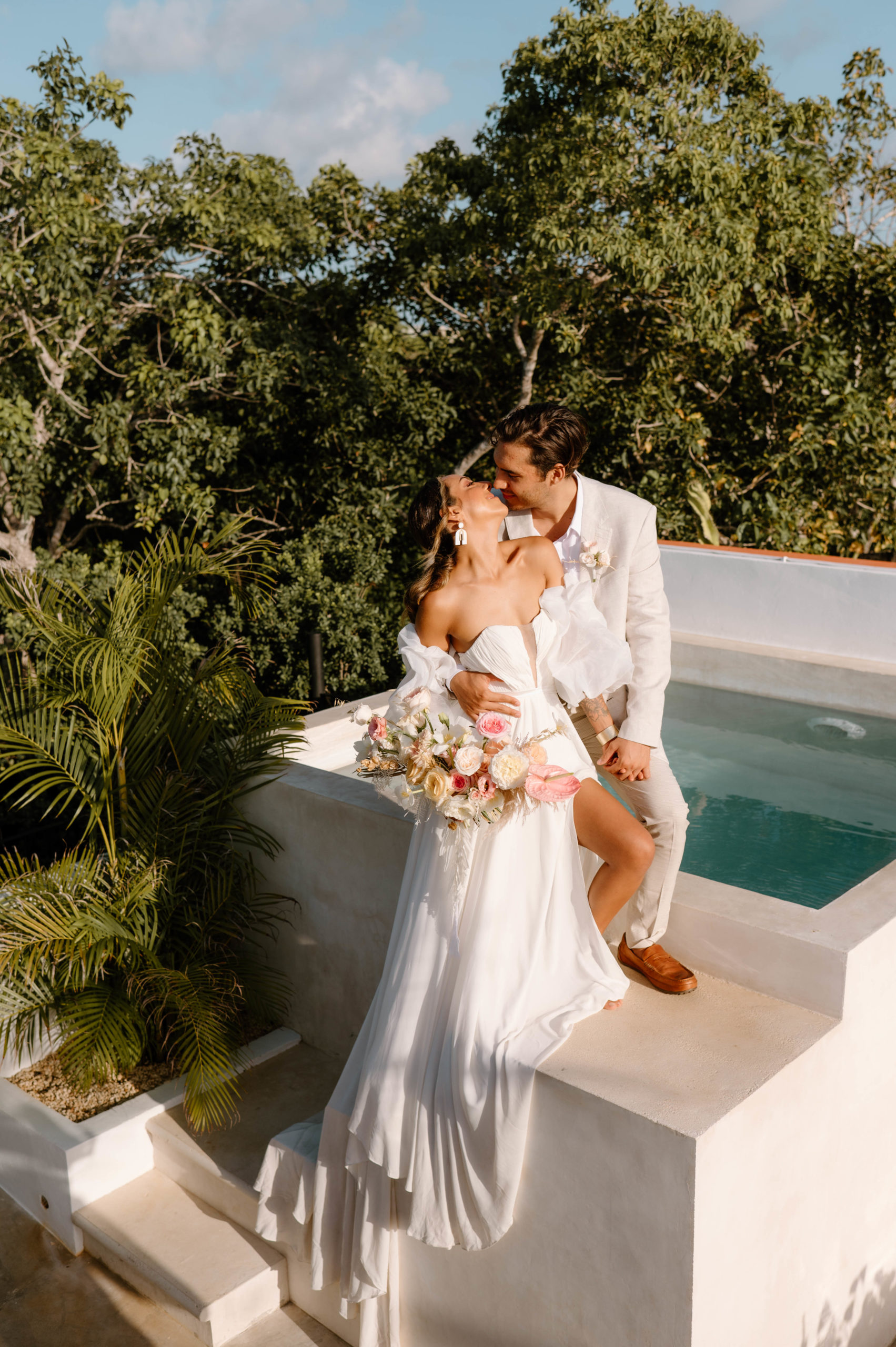 Planning an Airbnb wedding in Tulum, Mexico.